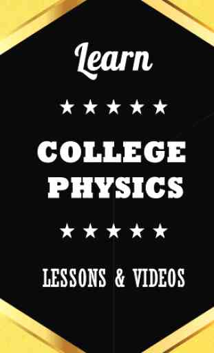 Learn College Physics 1