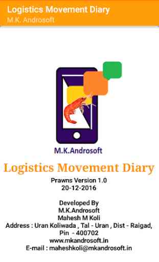 Logistics Movement Diary 4