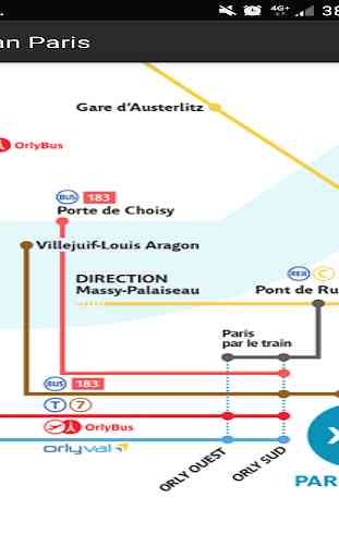 Map transport of Paris 2