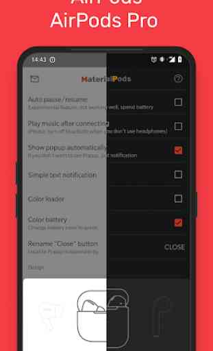 MaterialPods (AirPod battery app ) 1