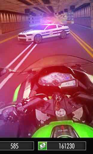 Motorbike Escape Police Chase: Moto VS Cops Car 1