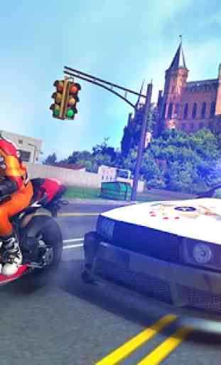 Motorbike Escape Police Chase: Moto VS Cops Car 2