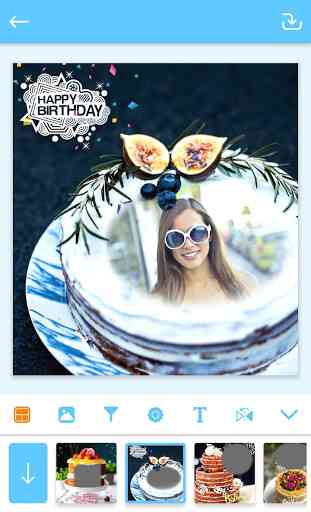 Name Photo On Birthday Cake 3