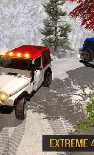 Offroad Jeep Mountain Hill Climb Driving 3D 2