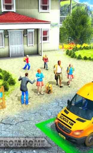 Offroad School Van Driving: Minibus Simulator 2019 1