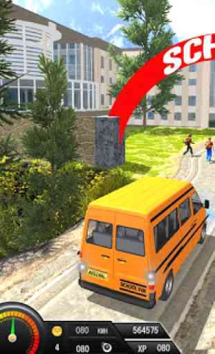 Offroad School Van Driving: Minibus Simulator 2019 3
