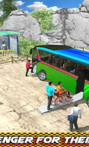 Offroad Uphill Coach Sim: Modern Bus Driving Game 2