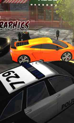 Police Chase Highway City Gangster Mafia Escape 4