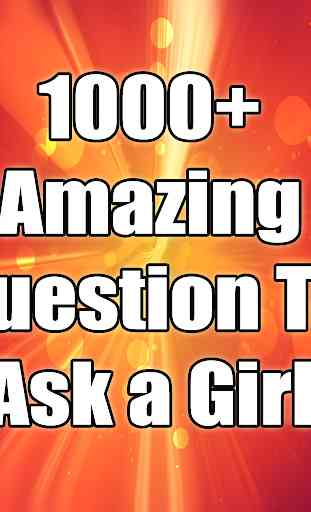 Question To Ask a Girl 1