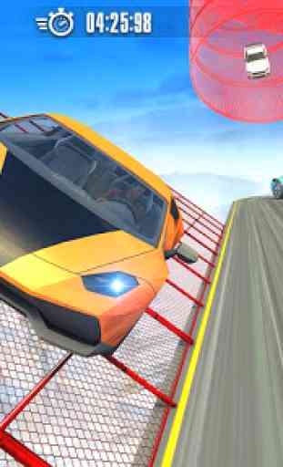 Racing Car Stunt On Impossible Track 1