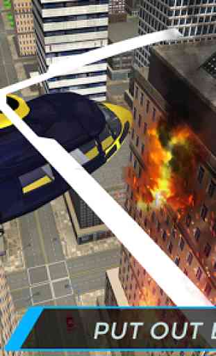 Real City Police Helicopter Games: Rescue Missions 2