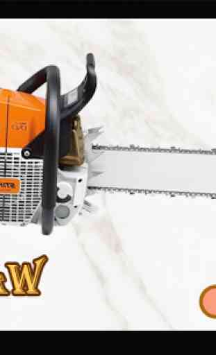 Real Electric Chainsaw Simulator - Chop Down Trees 1
