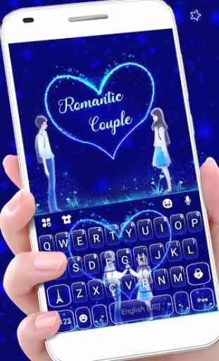 Romantic Love Keyboard Theme 1
