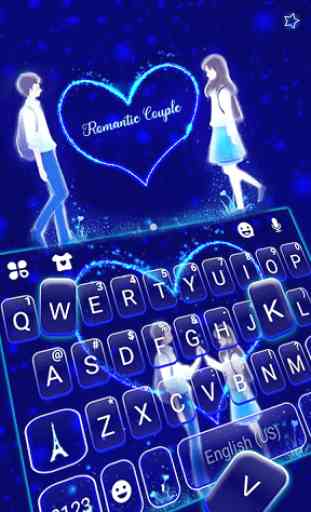 Romantic Love Keyboard Theme 2