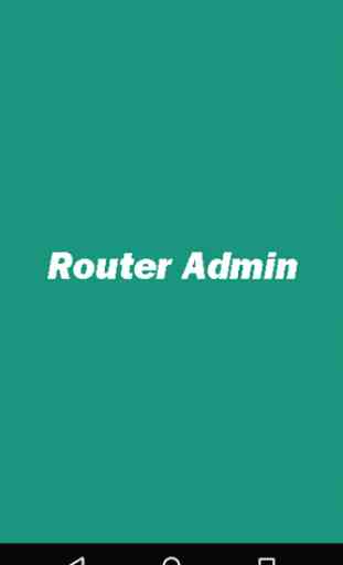 Router Admin 1