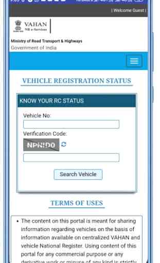 RTO Vehicle Owner Info 2