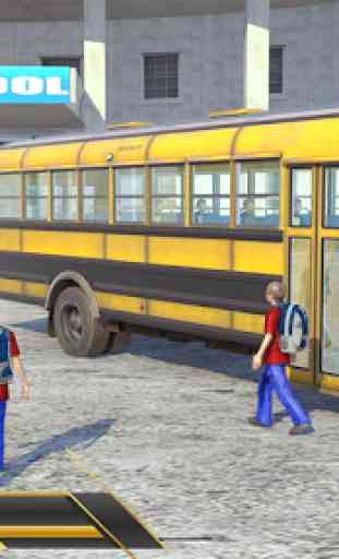 School Bus Offroad Driver Simulator 1