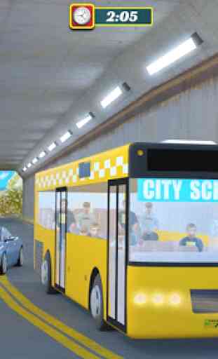 School Bus Offroad Driver Simulator 2