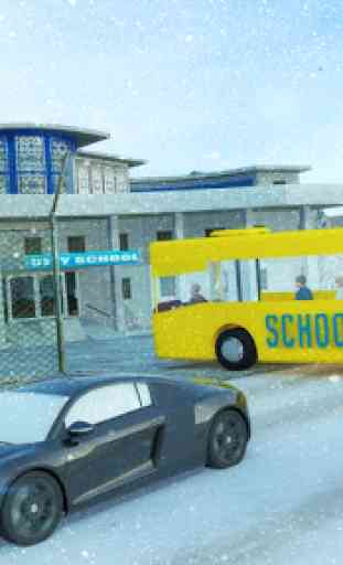 School Bus Offroad Driver Simulator 3