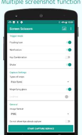 Screen Scissors : Screenshot & Free-form snip 1