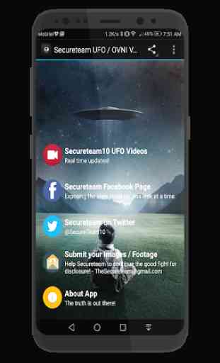 Secureteam UFO / OVNI Videos 1