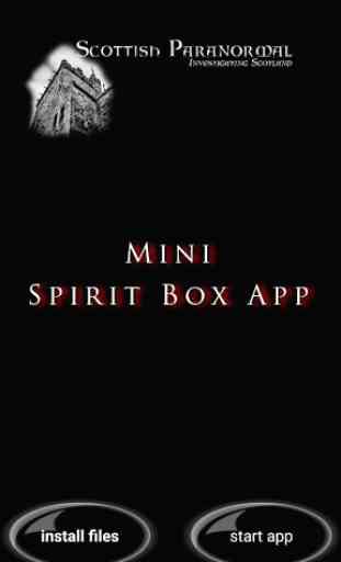 SP Mini Spirit Box App 1
