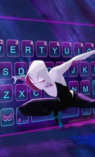 Spider-Gwen Keyboard Theme 1