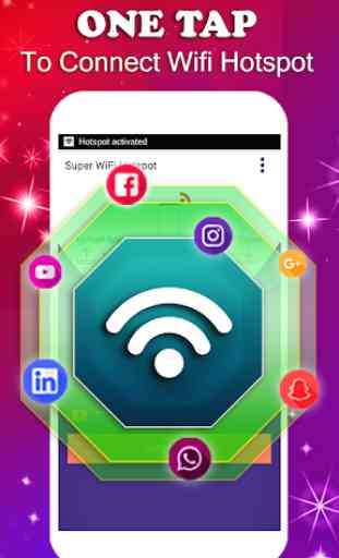 Super Wifi Hotspot Free: Fast internet sharing 2