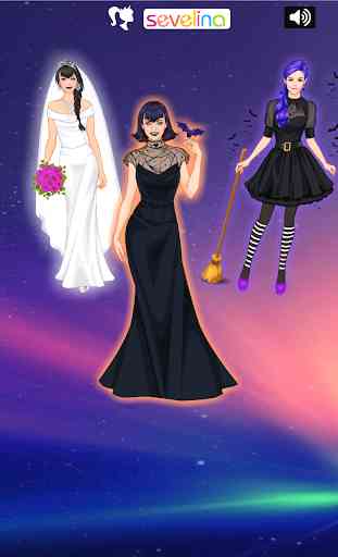 ☗ Sweet Vampire Wedding dress up❤ 1