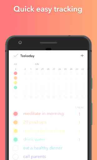 Taskaday - daily habit tracker 1
