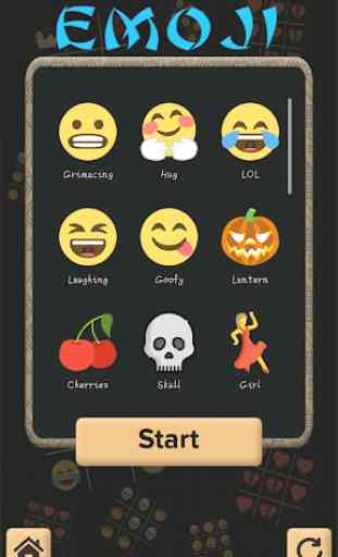Tic Tac Toe Emoji - Online & Offline 2