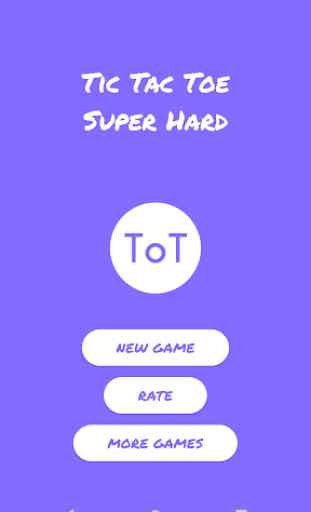 Tic Tac Toe (Super Hard) - Funny Game 1