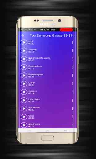 Top Samsung Galaxy S9 S10 ringtones 3