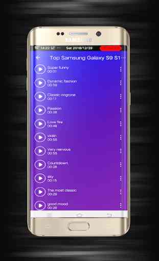 Top Samsung Galaxy S9 S10 ringtones 4