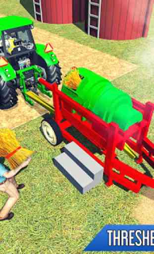 Tractor Thresher Simulator 2019: Farming Games 2