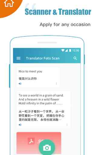 Translator Foto Scan - Translator & File Scanner 1