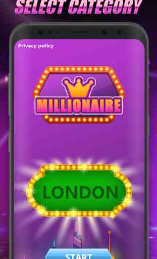 Trivia Millionaire: General knowledge Quiz Game 2