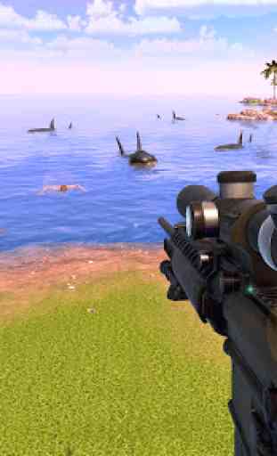 Underwater Whale Shark Attack FPS Sniper Shooter 1