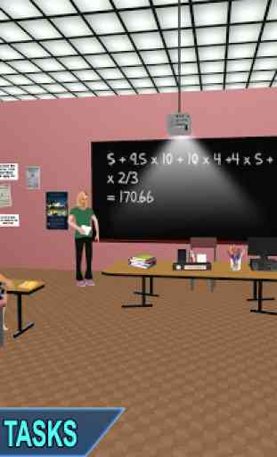 Virtual Girl Life: New High School Girl Sim 3