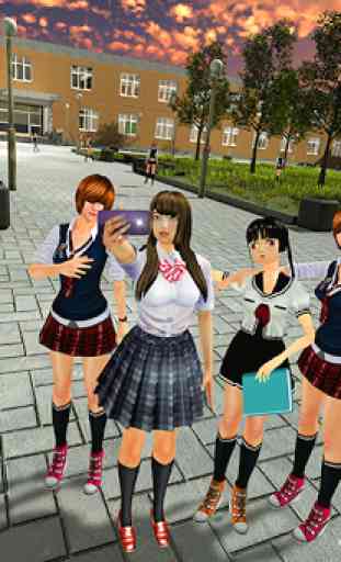 Virtual High School Girl Simulator Real Family 2