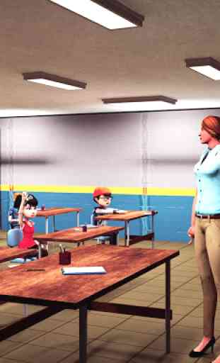 Virtual High School Simulator - School Games 3D 2