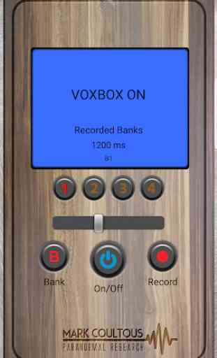 VoxBox ITC Spirit Box 4