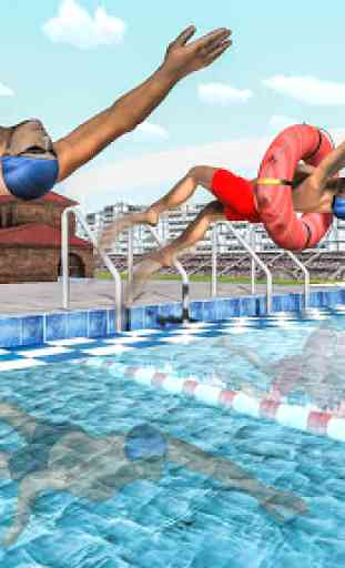 Water Pool Race :  Swimming Championship 2