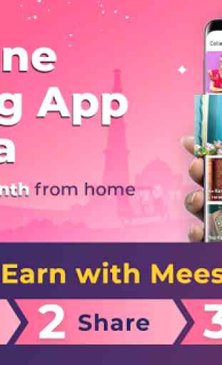 Work from Home, Earn Money, Resell with Meesho App 1