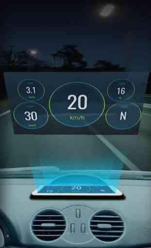 Zyme HUD | Free GPS Speedometer Heads Up Display 4