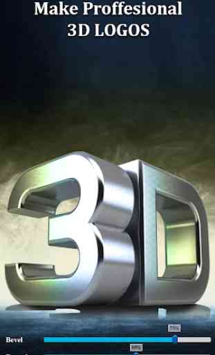 3D Text Photo Editor Lite-3D Logo Maker & 3D Name 1