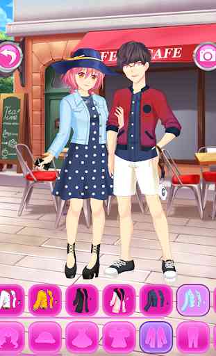 Anime Couples Dress Up Game 2