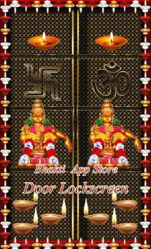 Ayyappa Swami Door Lockscreen 1