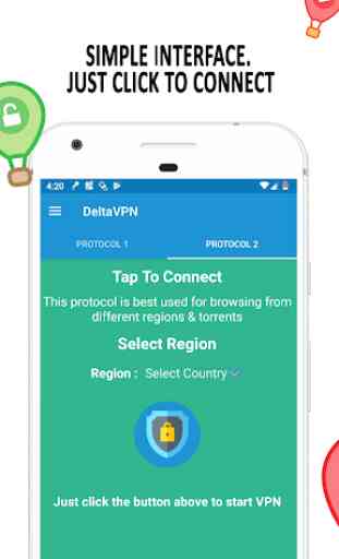 Best Free VPN - Delta VPN | Unlimited VPN Hotspot 1