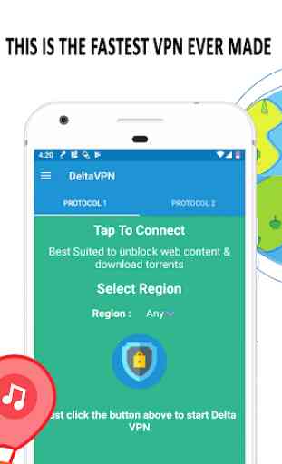 Best Free VPN - Delta VPN | Unlimited VPN Hotspot 2